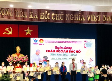 Học sinh Trường tiểu học Nam Việt vinh dự được tuyên dương