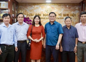 Tập đoàn Giáo dục Quốc tế Nam Việt đón tiếp Đoàn công tác Cán bộ tỉnh Quảng Nam