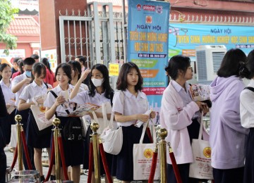 Nam Việt - Ngày hội tư vấn tuyển sinh, hướng nghiệp phân luồng học sinh sau THCS năm 2021