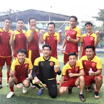 Liên đoàn Lao động huyện Hóc Môn khai mạc giải bóng đá Công nhân viên chức năm 2021