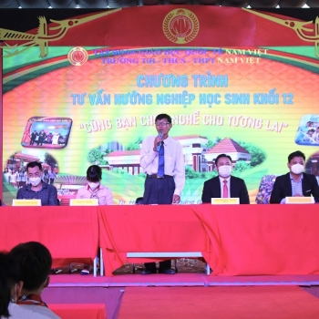 Tập đoàn GDQT Nam Việt – Ngày hội tư vấn hướng nghiệp cùng học sinh cuối cấp THPT